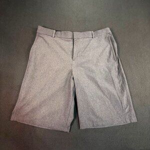 Nike Dri-FIT Golf Shorts Men’s Sz 34/11 Grey Stretch Performance Casual EUC
